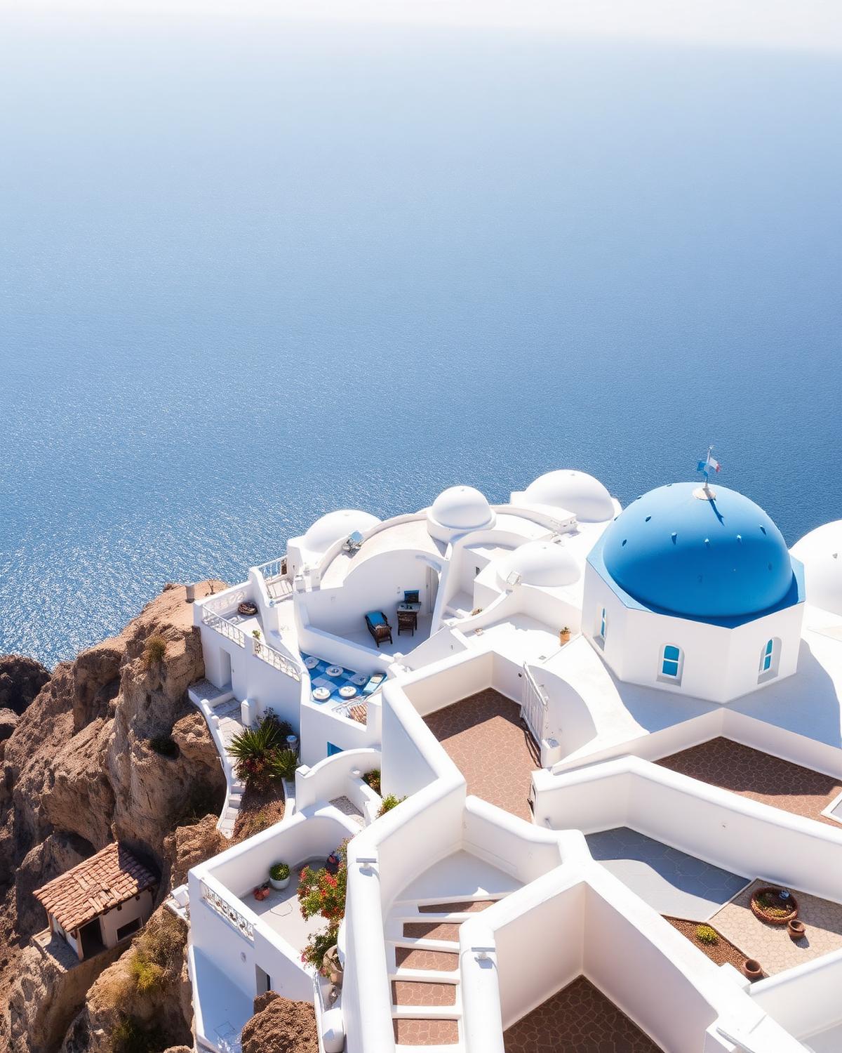 Kykládes Sanctuary in Oía, Santorini
